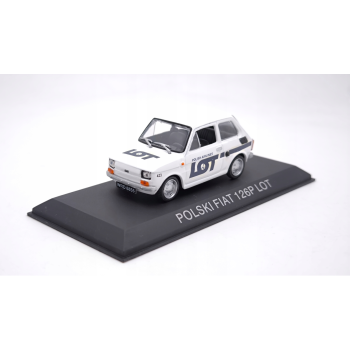 Fiat 126p LOT - skala 1:43 - Hachette